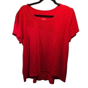 Chico's Sz. Xlarge Red Ultimate Tshirt